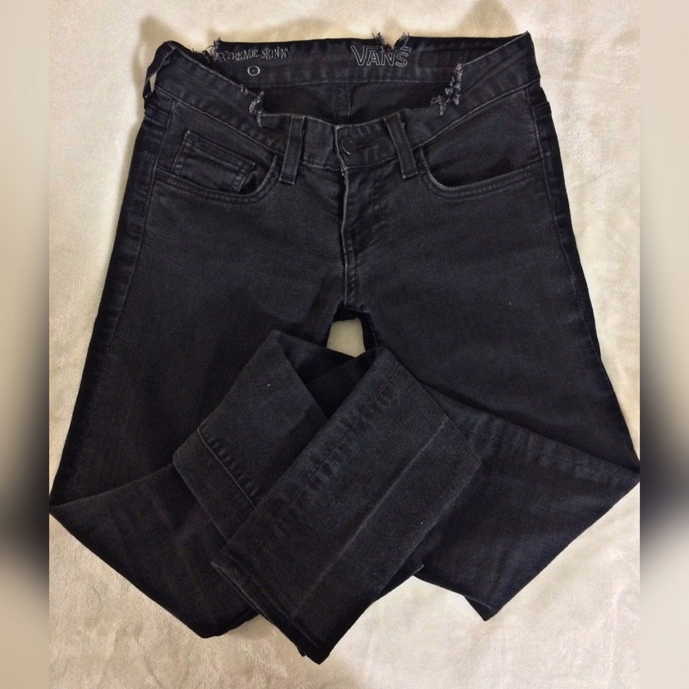 VANS Black Extreme Skinnies